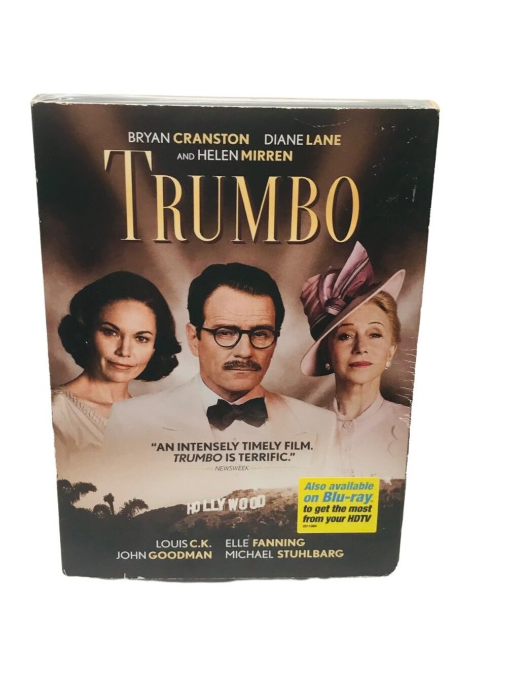 Trumbo DVD 2015 Brian Cranston Diane Lane Helen Mirren New In Package